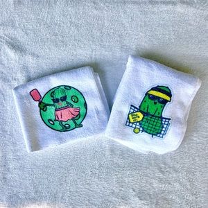 Couple Pickleball Towel Set